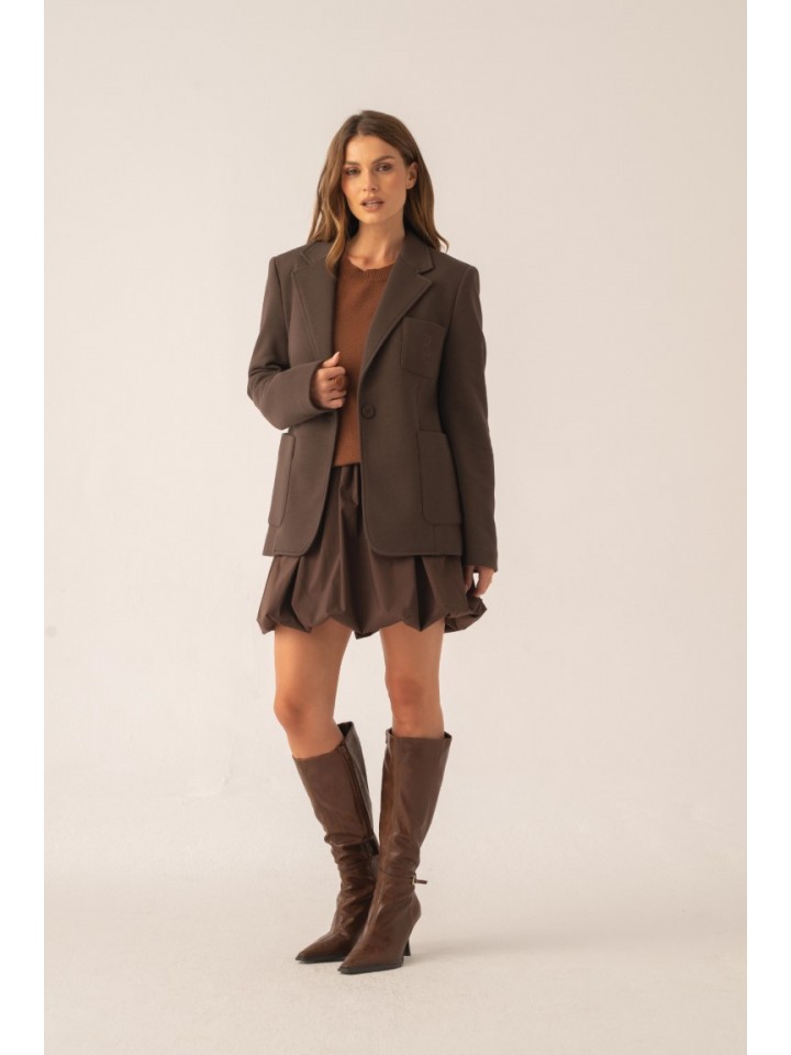 project-runway-marynarka-brązowa