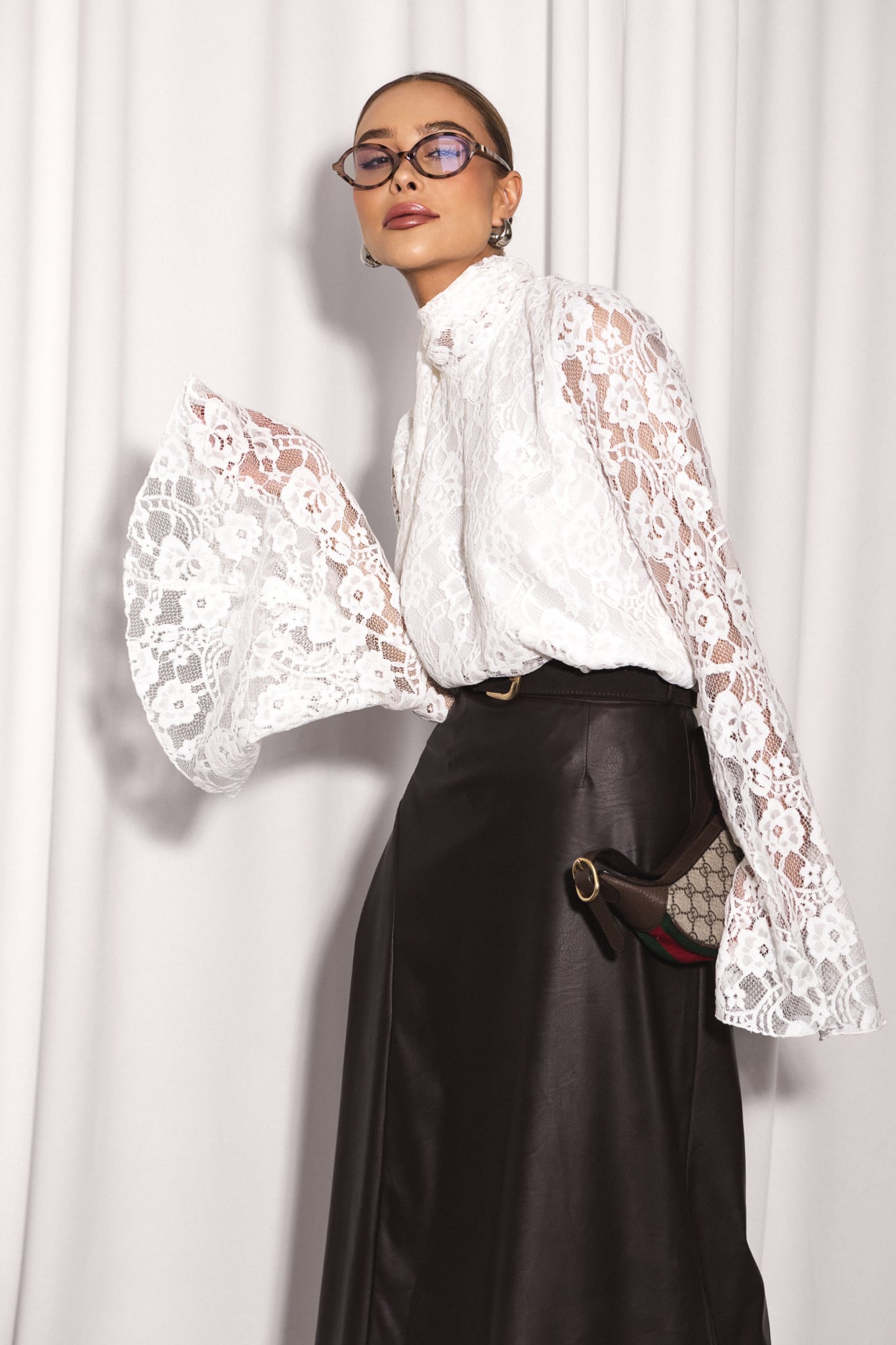 cocomore koszula koronkowa biała