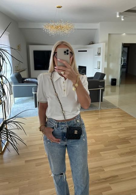 Livi Polo Sienna biały
