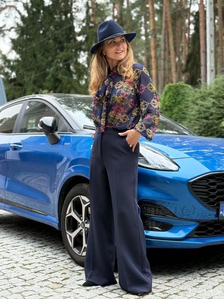 La Viva Koszula Szyfonowa z wiązaniem