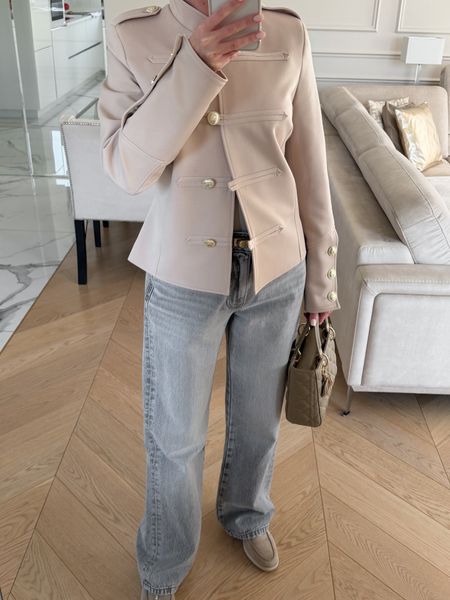 livi marynarka bezowa 