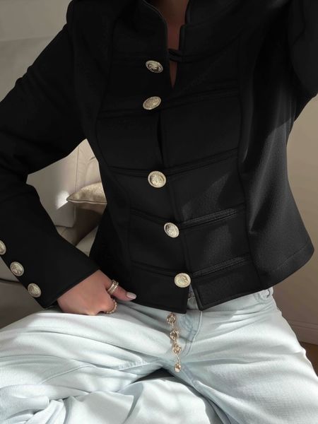 livi marynarka czarna napoleonka