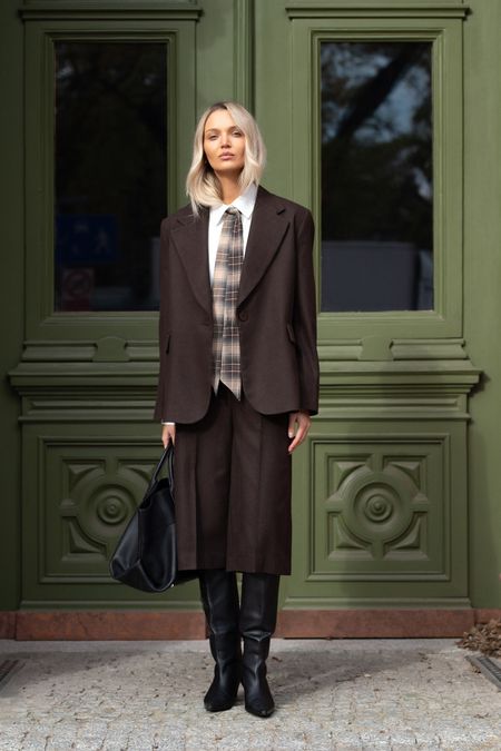 LEMONADA Spodnie kuloty CZEKOLADOWE 